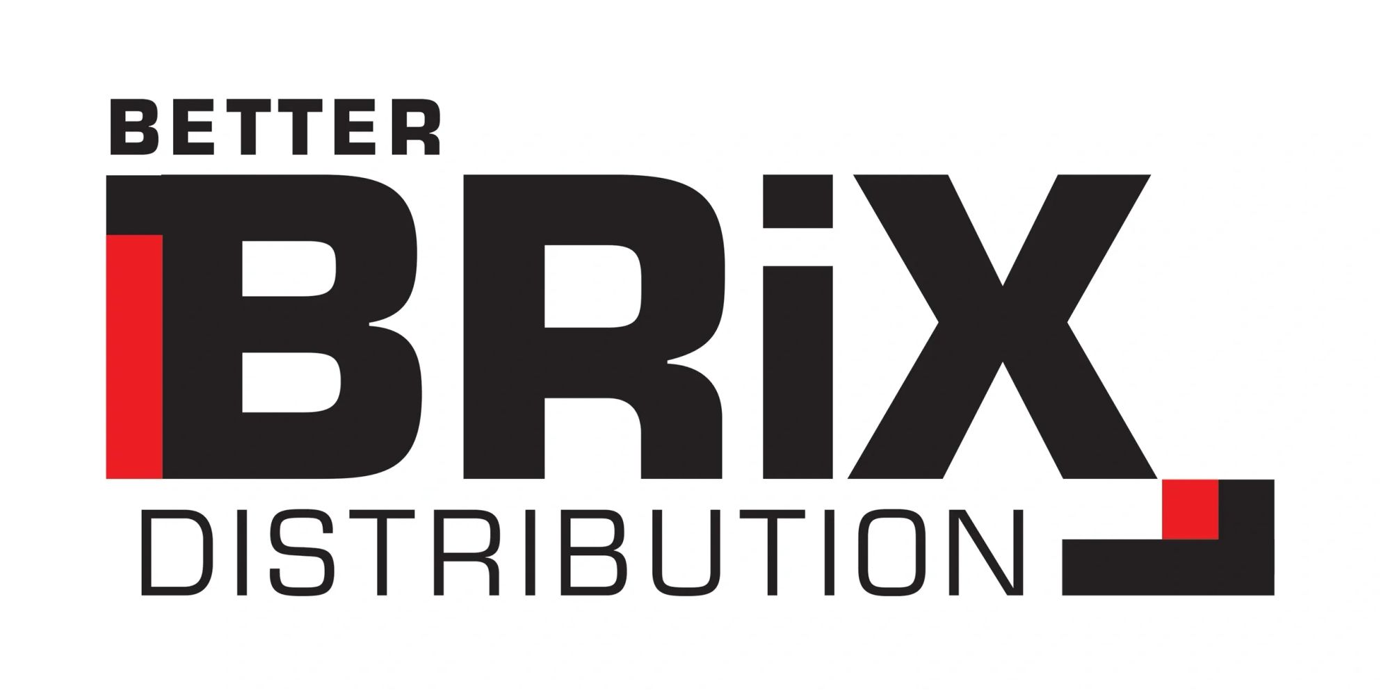 Logo reading 'Better Brix Distribution' with black and red elements.
