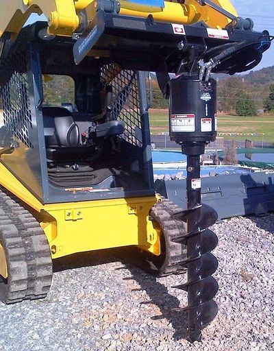 Auger Services that provides a large quantity of post holes which will save you time and energy.