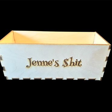 Dovetail box (appx 12" long)
