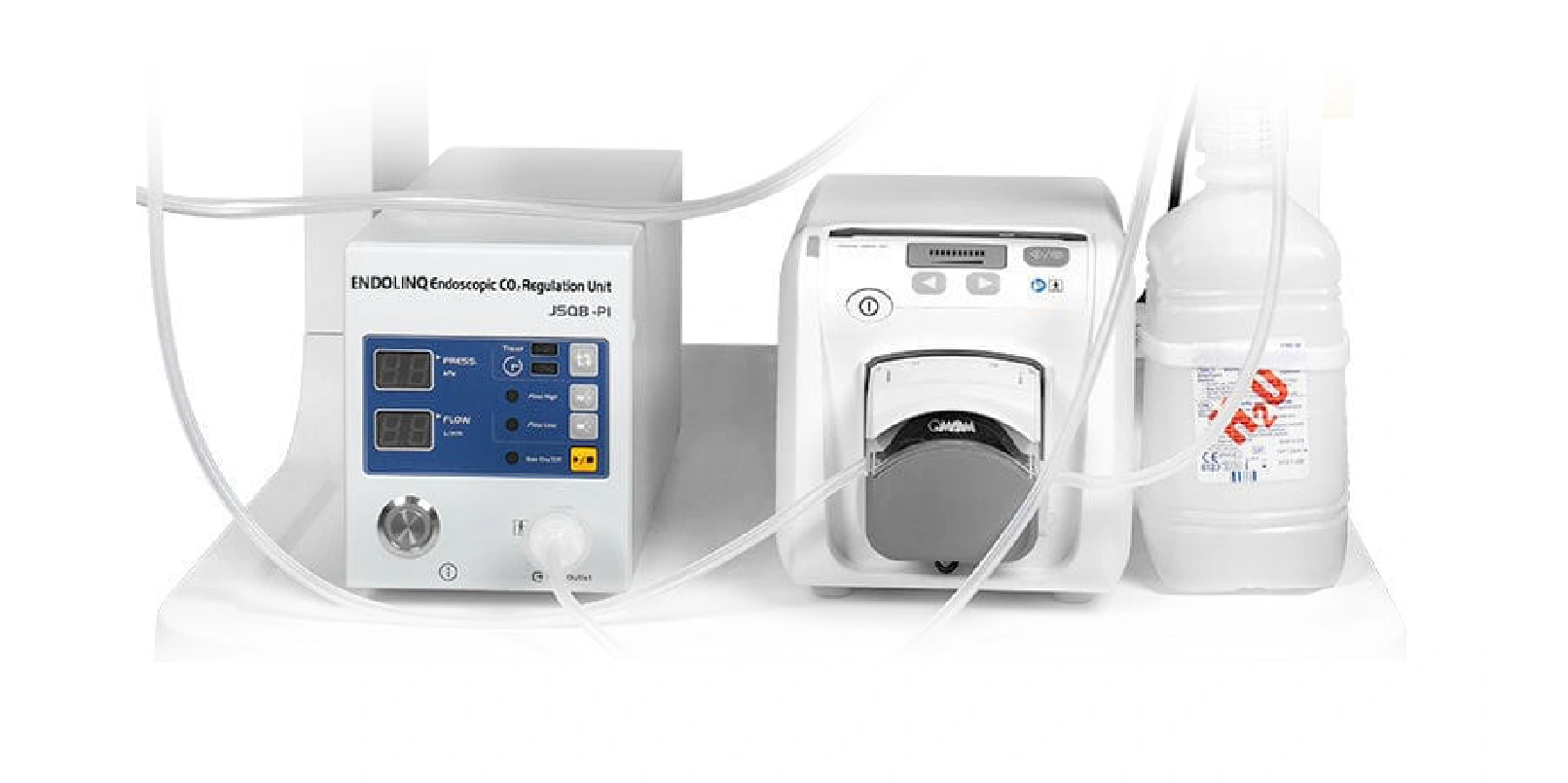 Endoscopic CO2 regulation/insufflator & irrigation pump (water Jet)