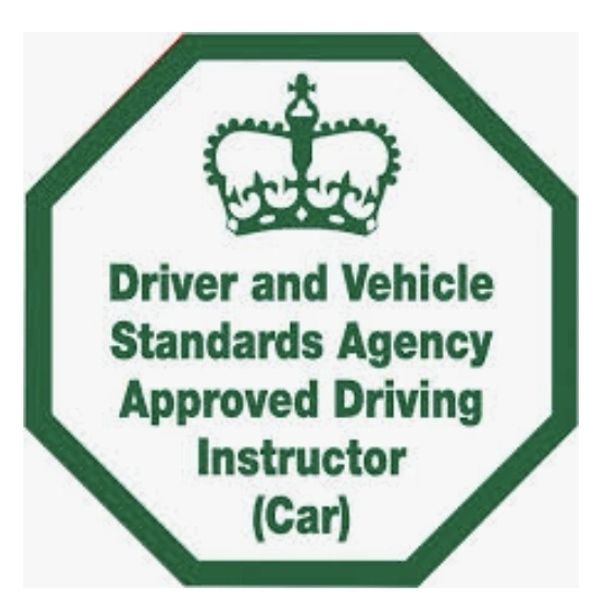 Official Driver and vehicle standards agency approved driving instructor badge 