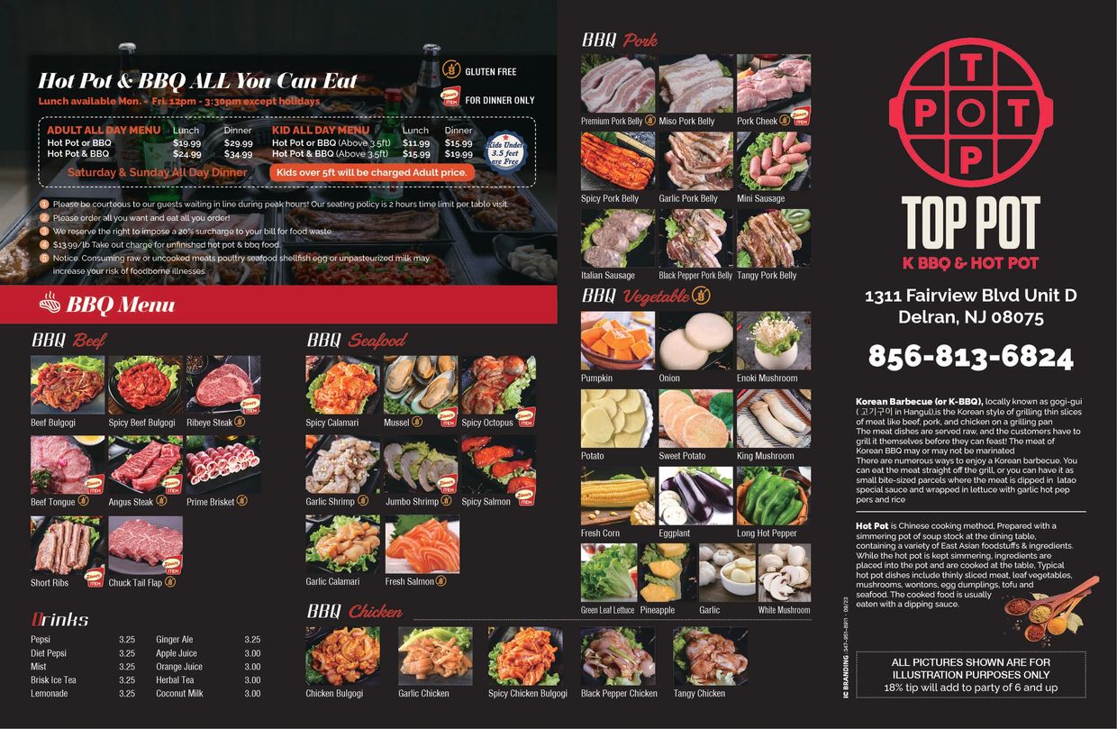 Top Pot Korean BBQ & Hot Pot in Delran - South Jersey Food Scene