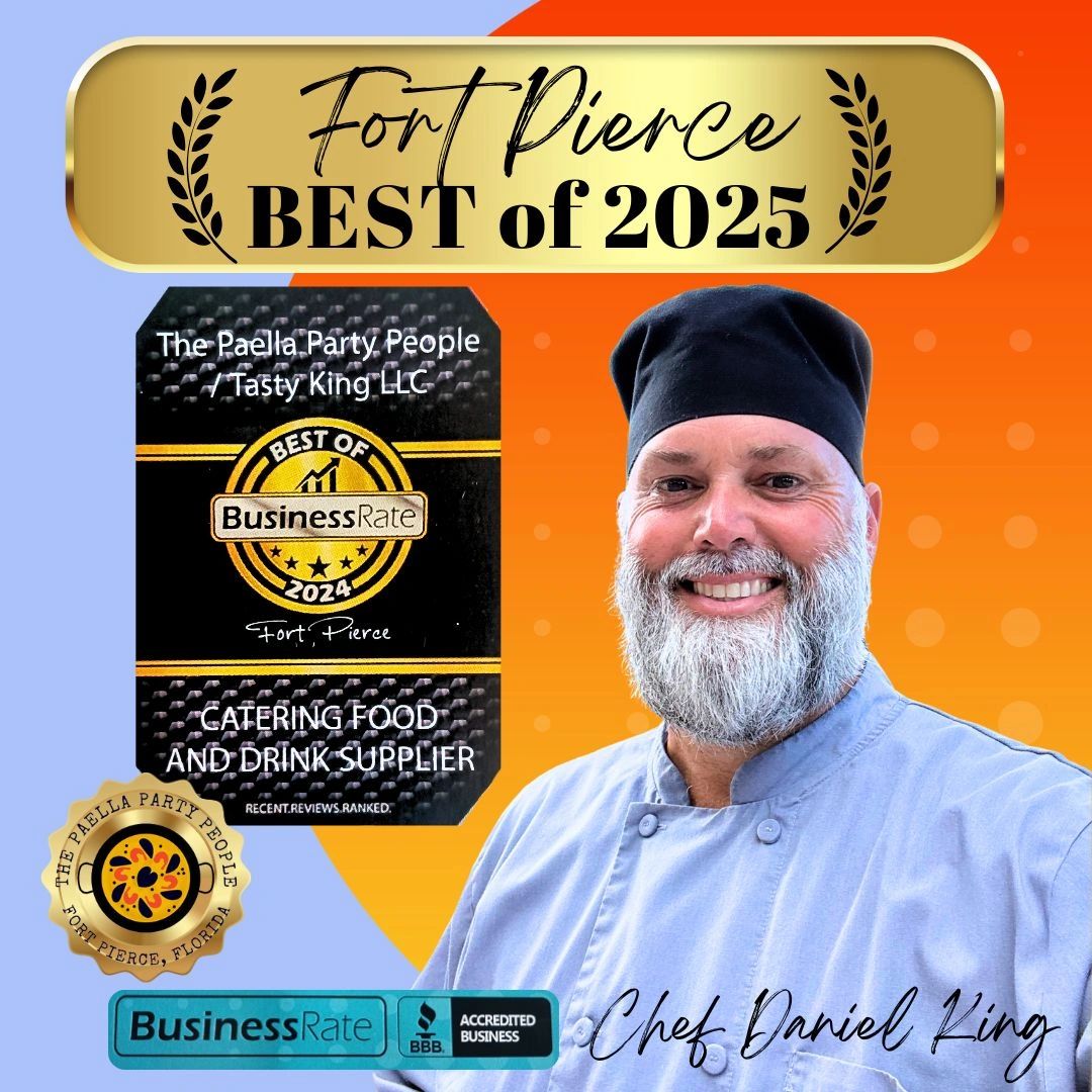 Chef Daniel King of The Paella Party People Fort Pierce, Florida 34982 Best Of 2025 Winner Catering 