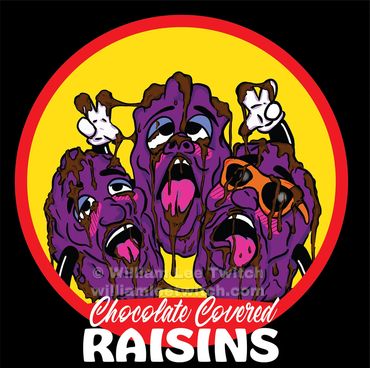 I was asked to make something to celebrate Chocolate Covered Raisins Day, and this is what I did. Af