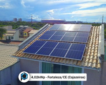 4,02kWp - Fortaleza/CE (bairro Cajzeiras)