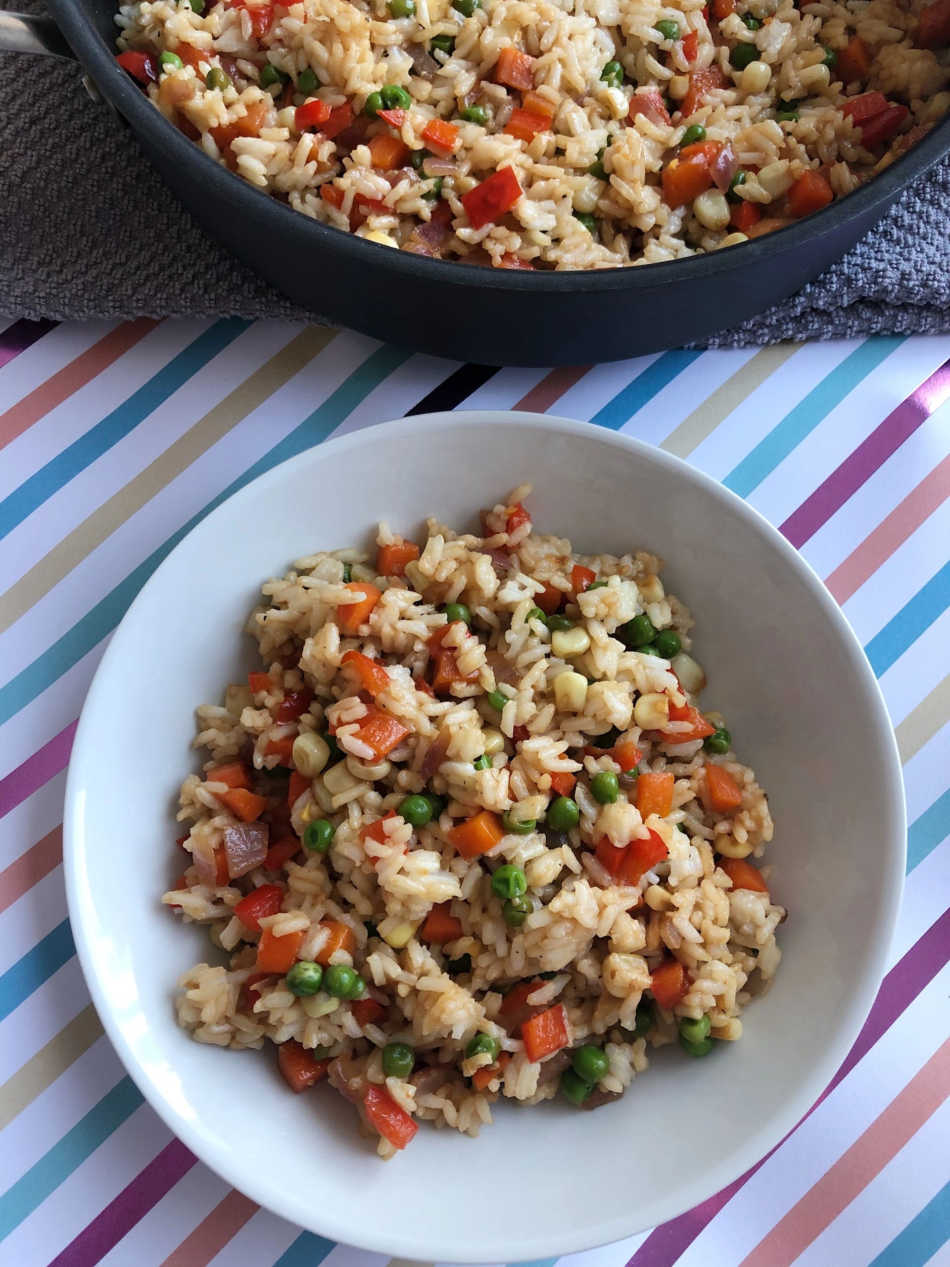 Rainbow Fried Rice