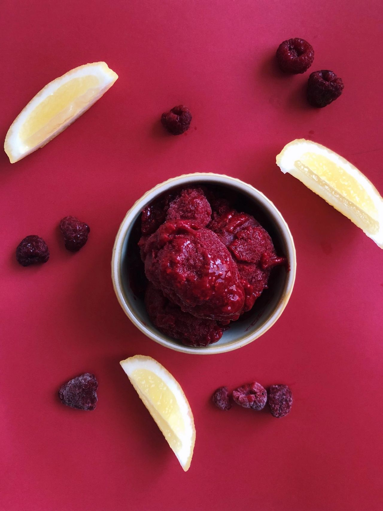 Simple Raspberry Sorbet Recipe