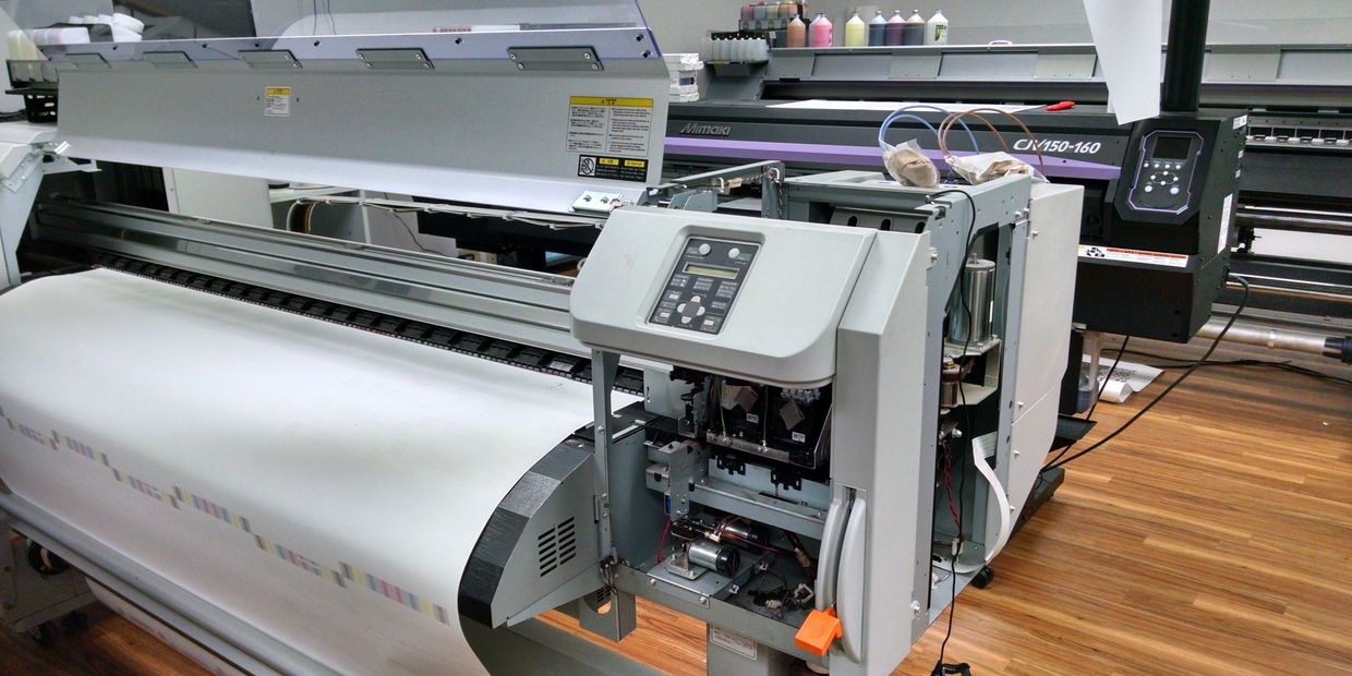 Mutoh, Mimaki and Roland Printers open for repair