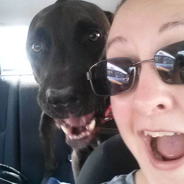 Me and my dog Jasper