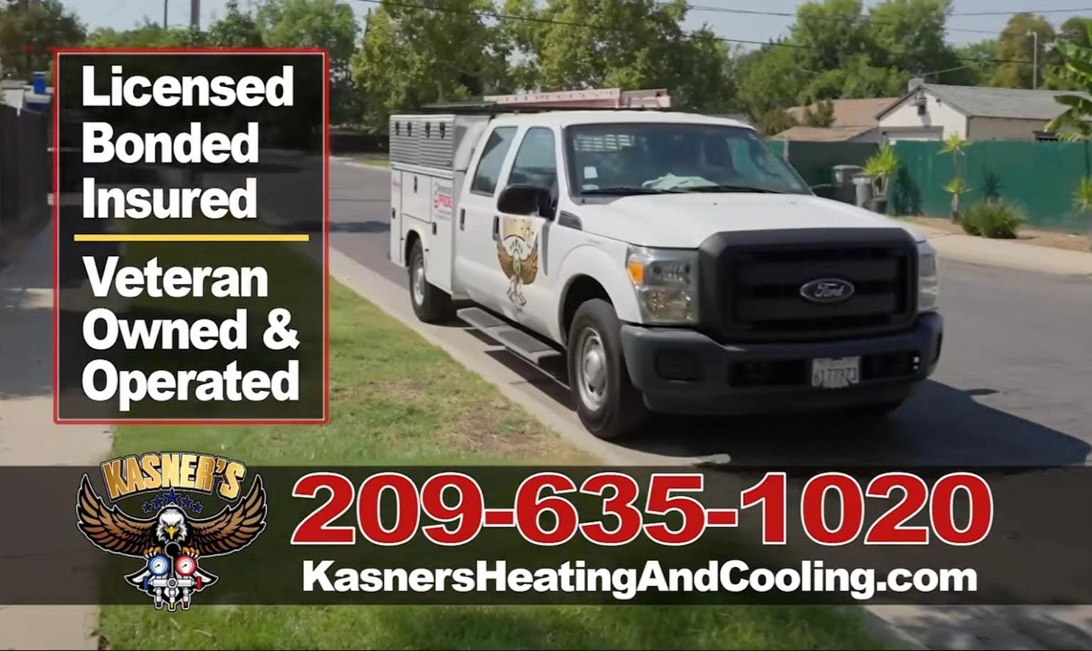 Kasner's Heating & Cooling cover