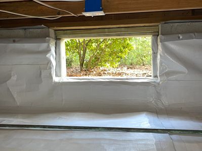 Crawl Space Repair work performed on a home located in Charleston, South Carolina. 