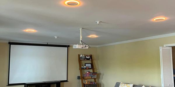 Wafer lights with nightlight