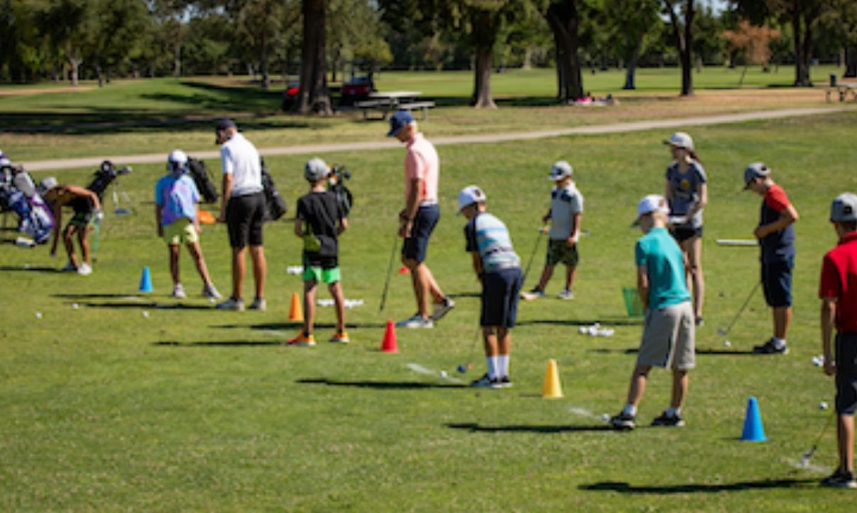 Junior golf camp at Canyon Springs