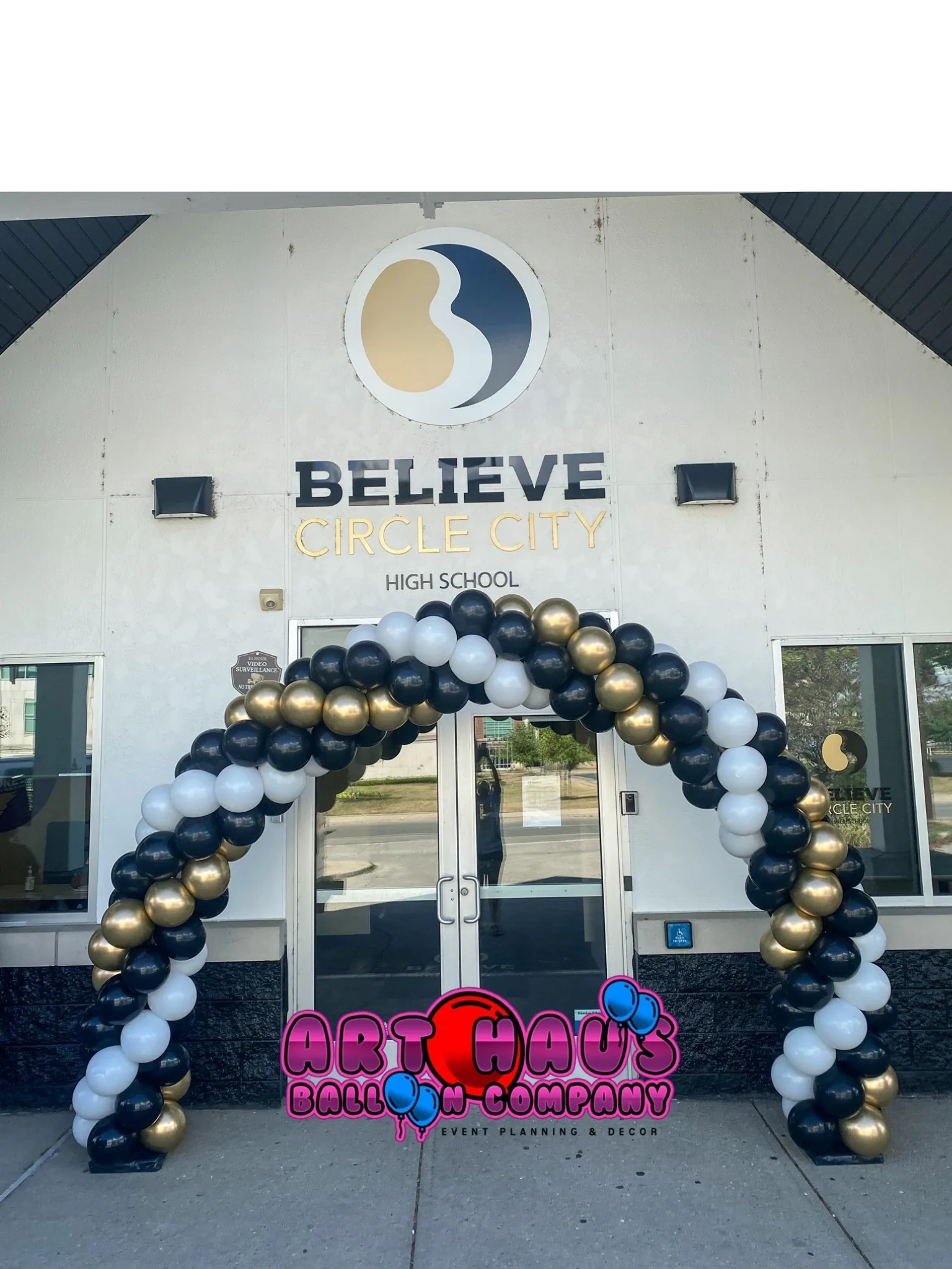 Spiral Balloon Arch - Indianapolis 