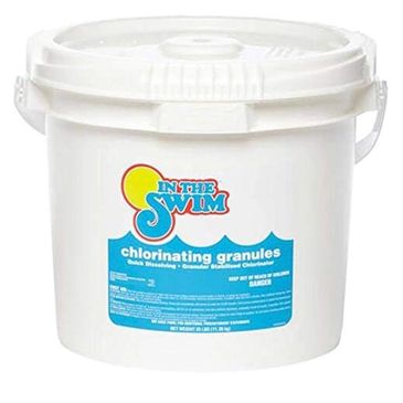 granular shock in the swim