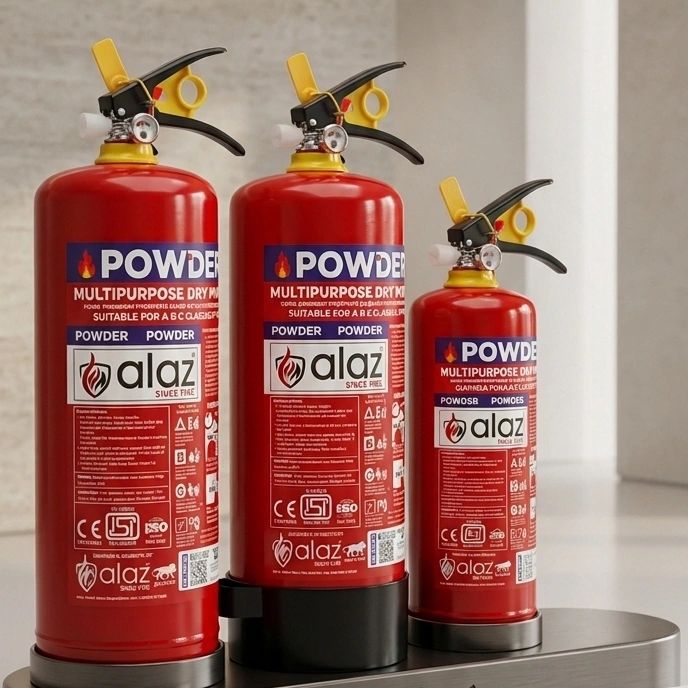 ABC portable fire extinguishers