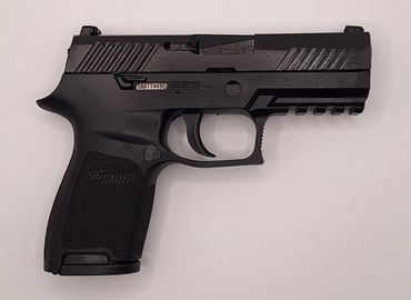 (716) LIKE NEW SIG SAUER P320 9MM W/ NIGHT SIGHTS $300