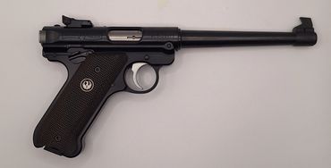 (2-108) LIKE NEW RUGER MK IV 75TH ANNIV. 22LR $360
