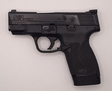 (734) LIKE NEW S&W M&P45 SHIELD 2.0 W/ NIGHT SIGHTS 45ACP $300