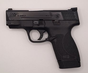 (736) LIKE NEW S&W M&P45 SHIELD 2.0 W/ NIGHT SIGHTS 45ACP $300