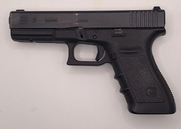 (D174) USED GLOCK 21 GEN 3 45ACP W/  3 MAGS, NIGHT SIGHTS $380