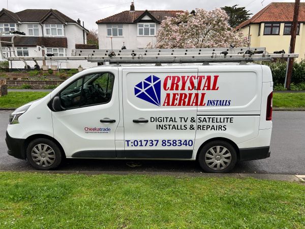 Crystal Aerial Installs van