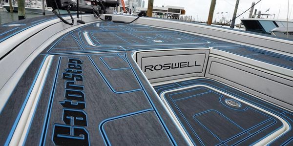 Gator Step boat foam EVA decking custom colors with logo 