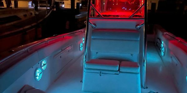 Custom Marine Audio System with LED Lighting 