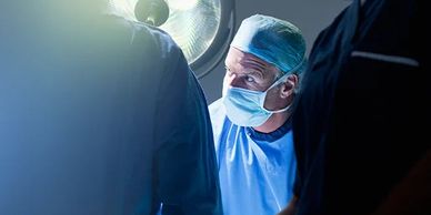 neurosurgeon doing neurosurgery