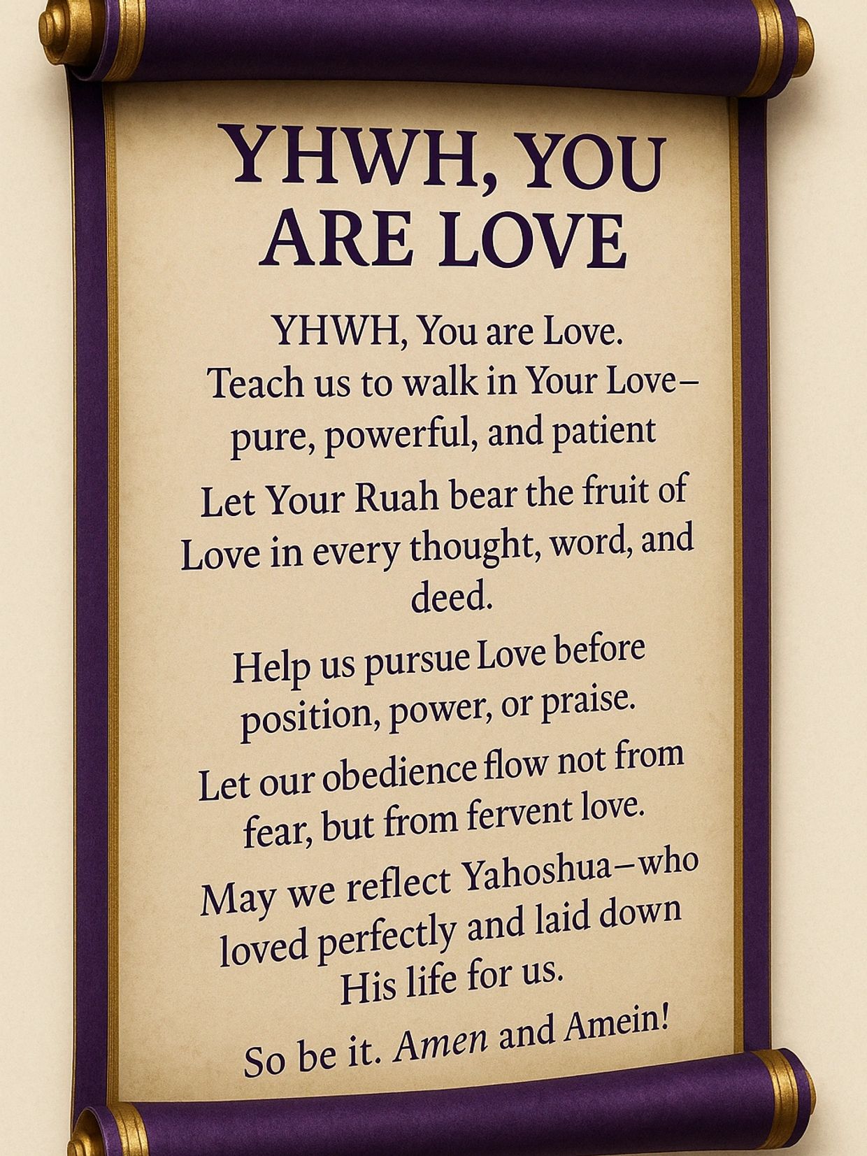 Praying for humanity one prayer at a time.