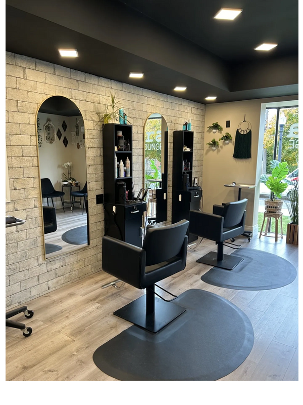 Nera Hair Lounge stylist chairs
