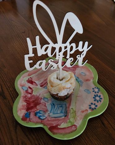 Easter Bunny Cake Topper