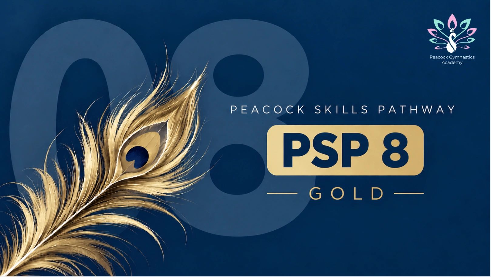 Peacock Skills Pathway PSP 8 Gold banner.