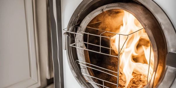 A clogged dryer vent can start a dryer fire