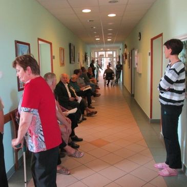 Clinic waiting area