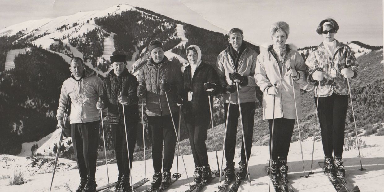 Janet Friederich (later, Couchot) with friends.  Dick Couchot, photographer.