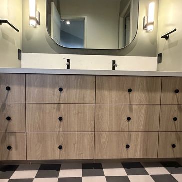 Custom Bathroom Cabinetry