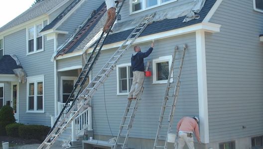 painting on Roof