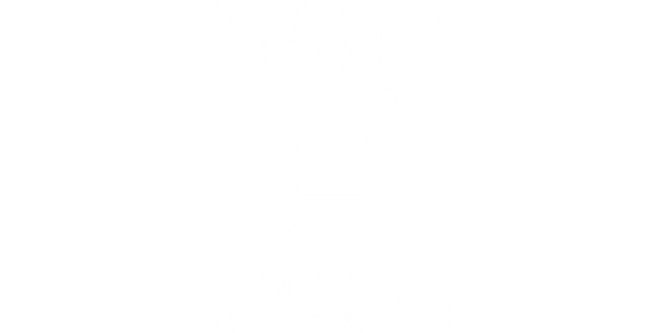 Icon of a vertical oval with two stars inside.