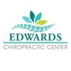 Logo of Edwards Chiropractic Center with a leaf design.