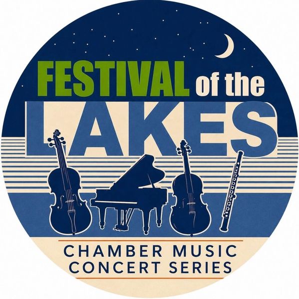 Festival of the Lakes Chamber Music Concert Series logo.