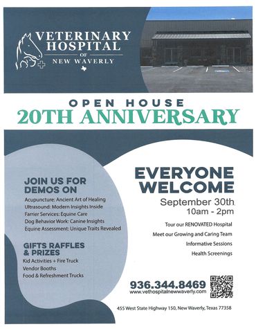 Open House | Veterinary Hospital of New Waverly