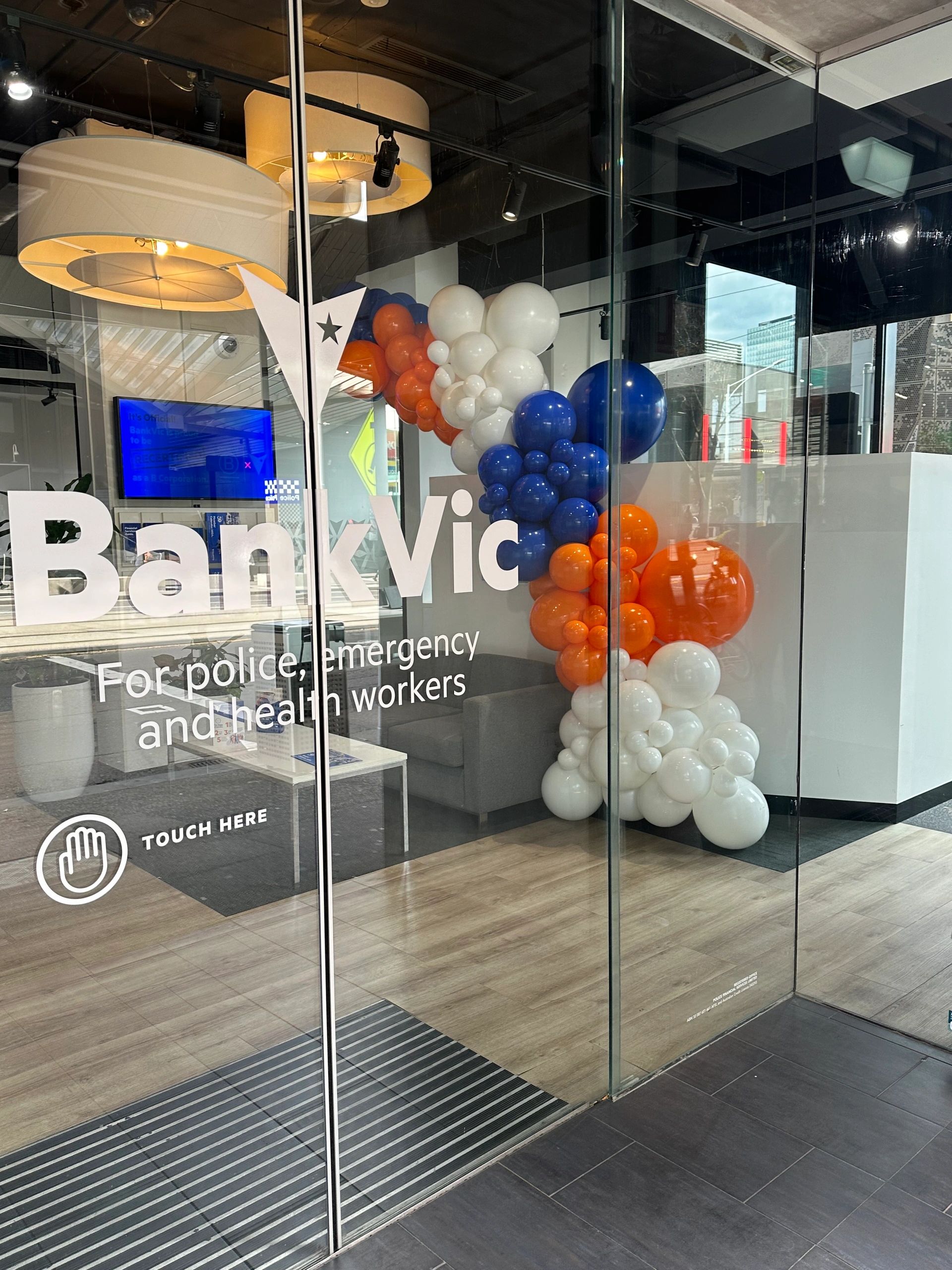 Corporate balloons Melbourne 