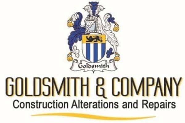 Logo of Goldsmith & Company specializing in construction alterations and repairs.