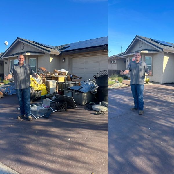 Gilroy Junk Removal doing a junk pickup in Hollister trash removal-trash pickup-Furniture pickup-