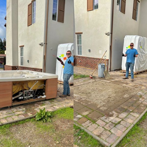 Gilroy Junk Removal-Morgan hill junk removal-Junk pickup Morgan hill-Hot tub removal-Spa removal-