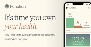 Function Health - ites time you own your health.