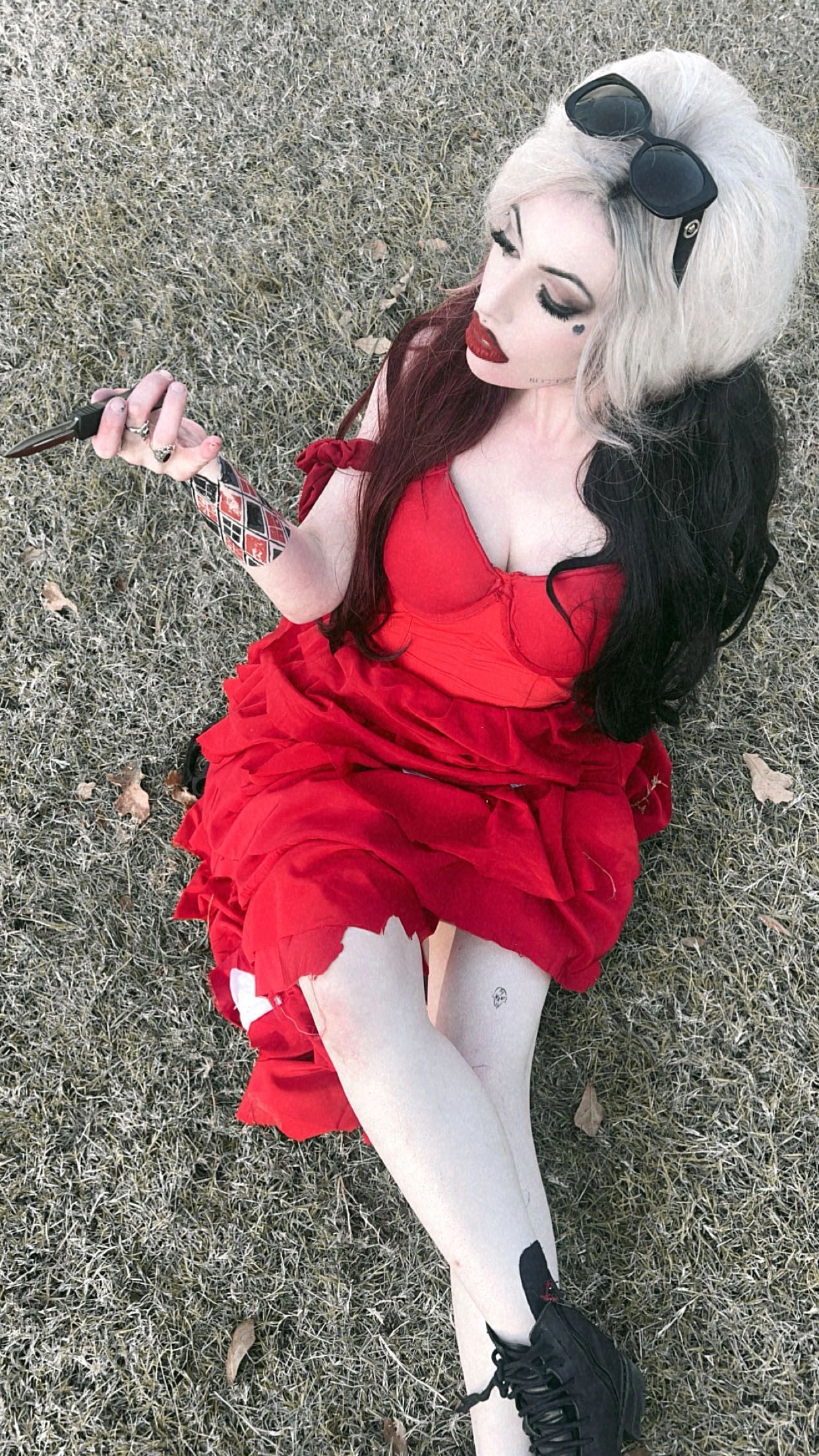 Handmade Cosplay of Harley Quinn
