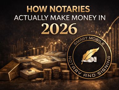 How notaries make money in 2026 with smart mobile notary and signing.