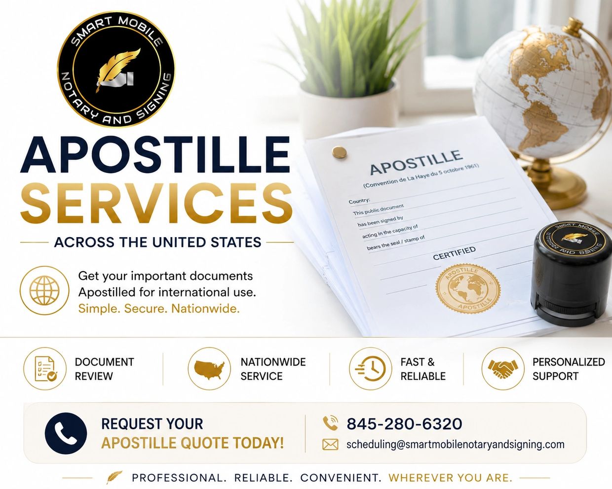 Apostille services offered nationwide for important documents with fast, reliable, and personalized support.